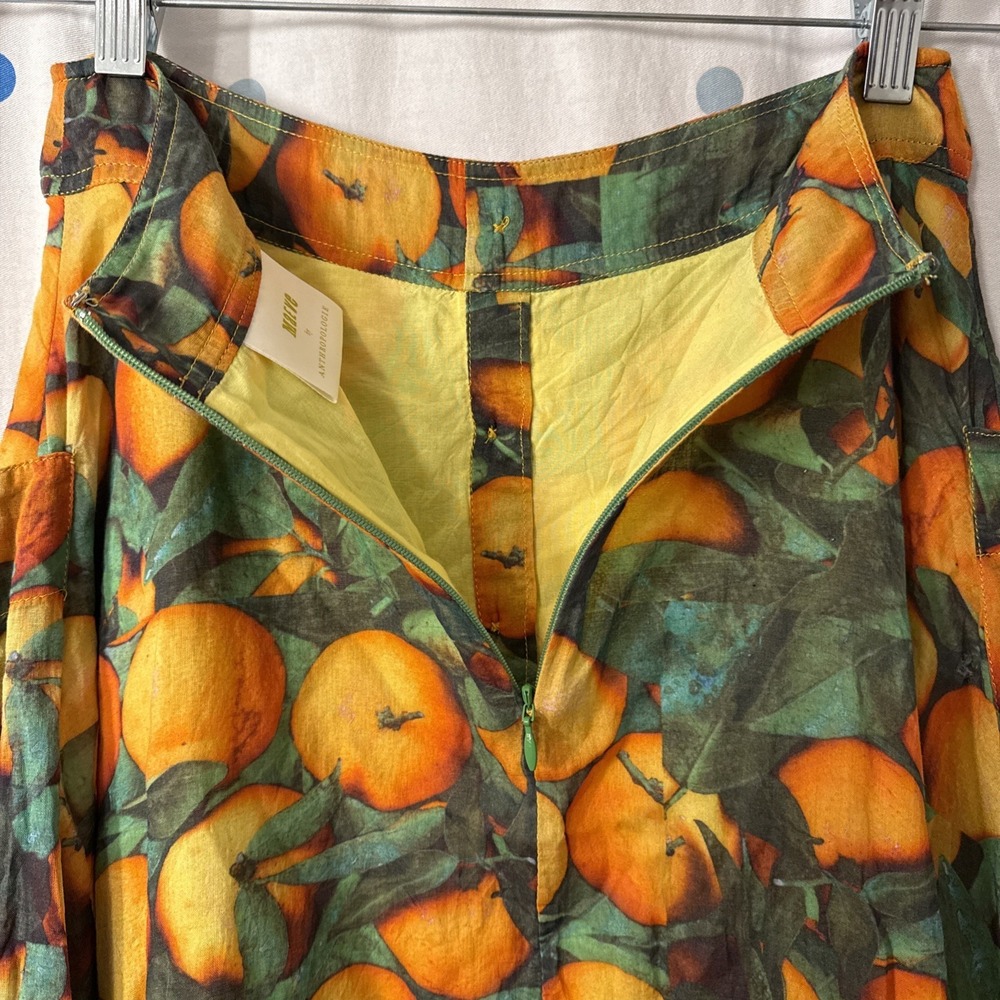 Maeve by Anthropologie Summer Orchard Long Skirt Size 0 Petite 0P - Picture 4 of 9